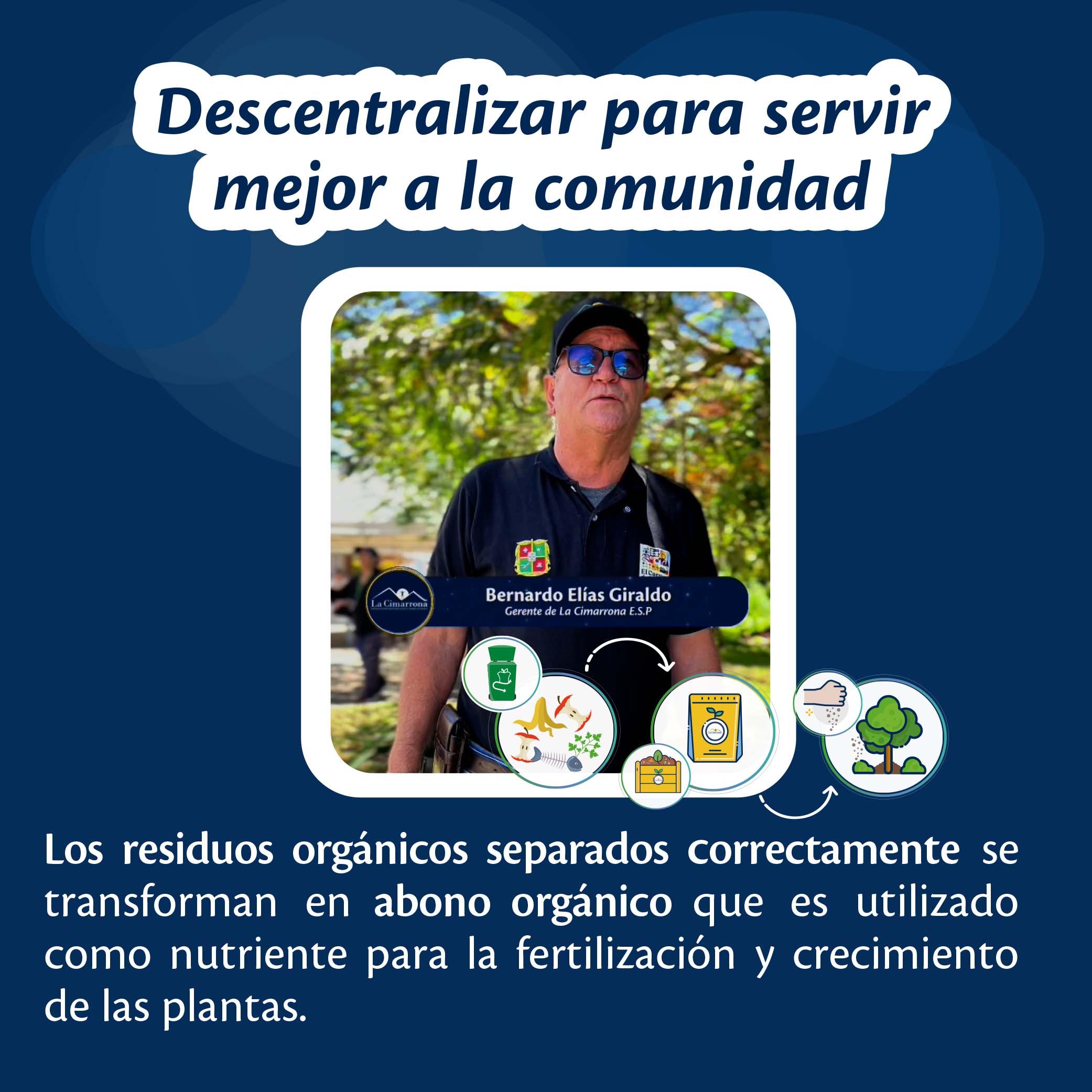 Descentralizar para servir mejor a la comunidad